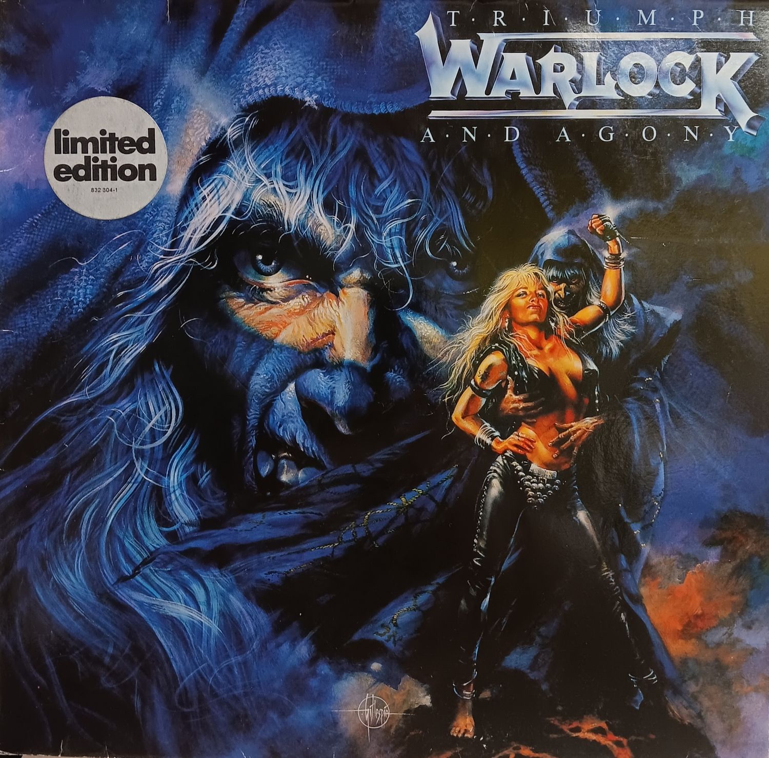 WARLOCK - Triumph and Agony (GERMANY)
