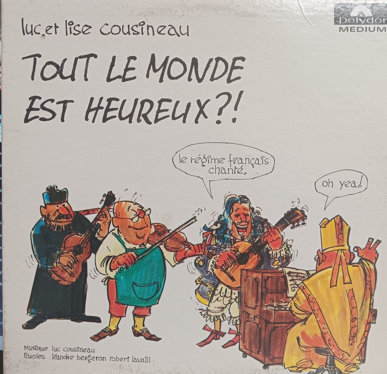 LUC &amp; LISE COUSINEAU - Tout le monde est heureux