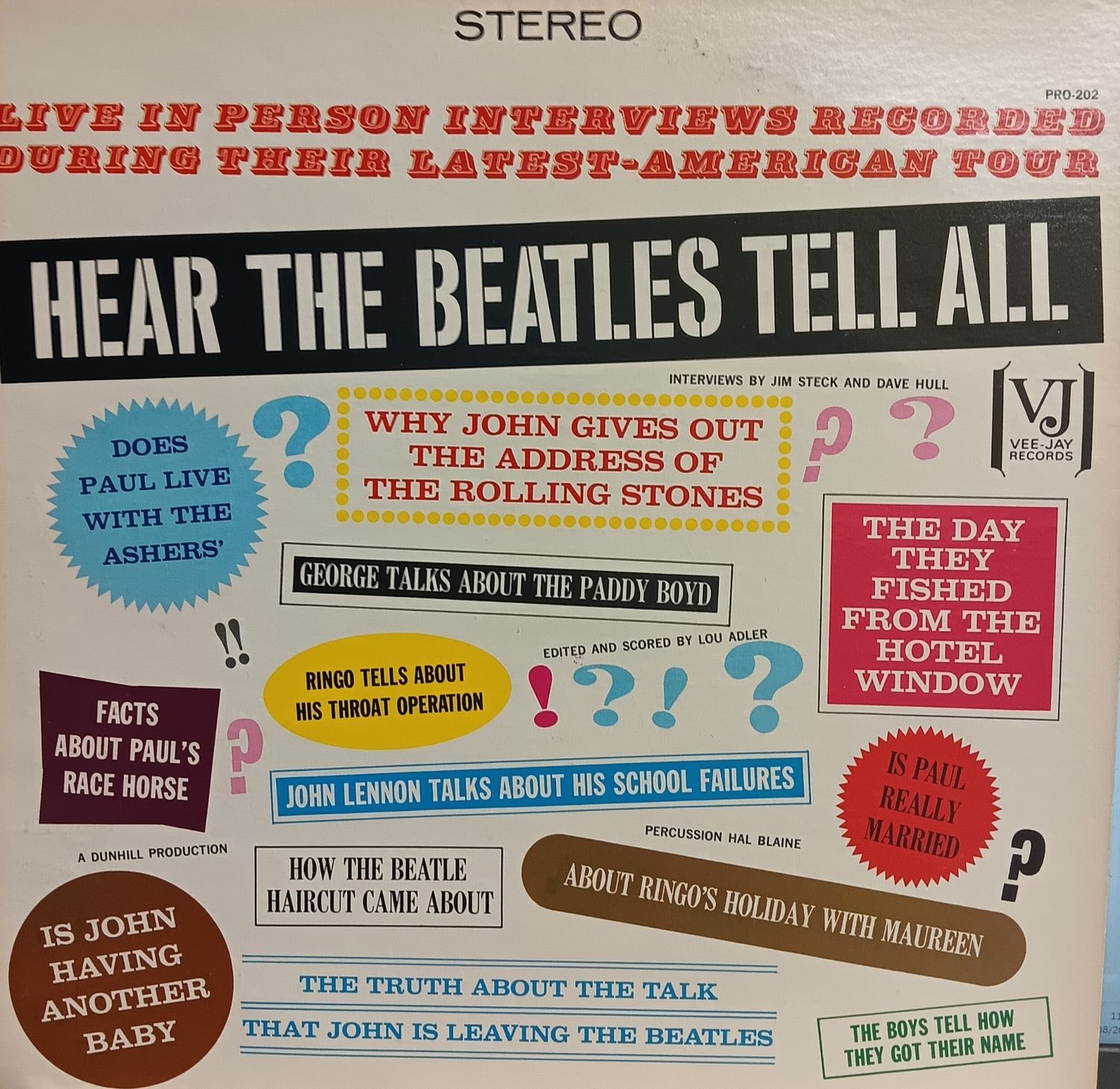 THE BEATLES - Hear The Beatles tell all