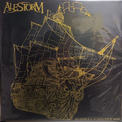 ALESTORM - Sunset on the Golden Age (Gold/Black)