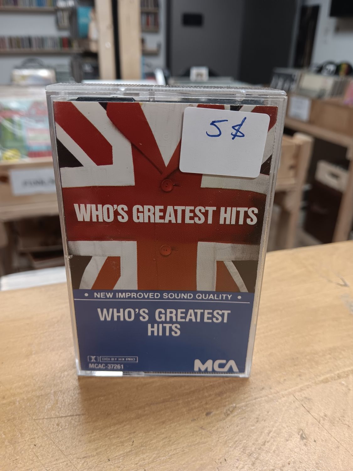 THE WHO - Who&#39;s Greatest Hits (CASSETTE)