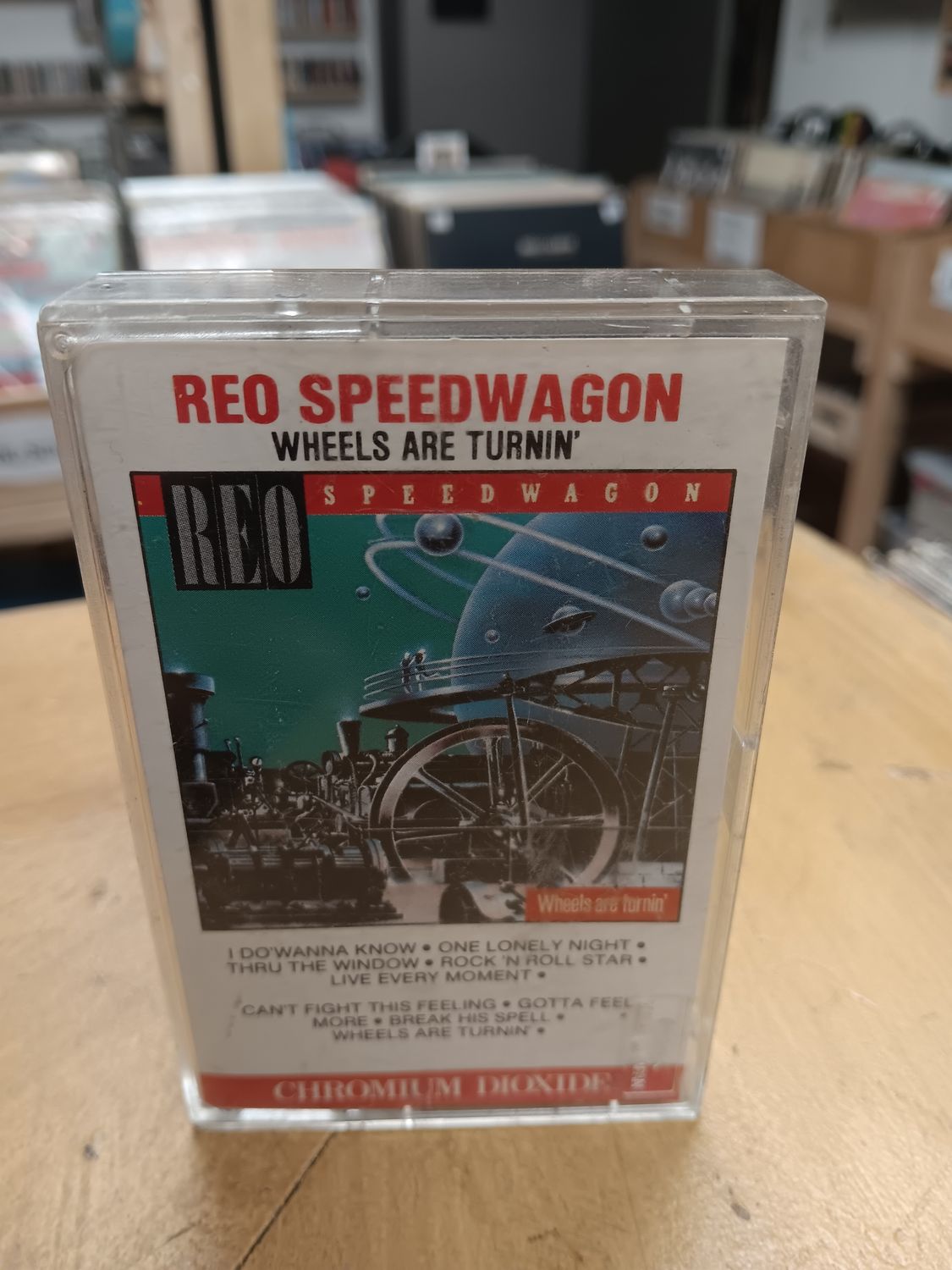 REO SPEEDWAGON - Wheels are turnin&#39; (CASSETTE)