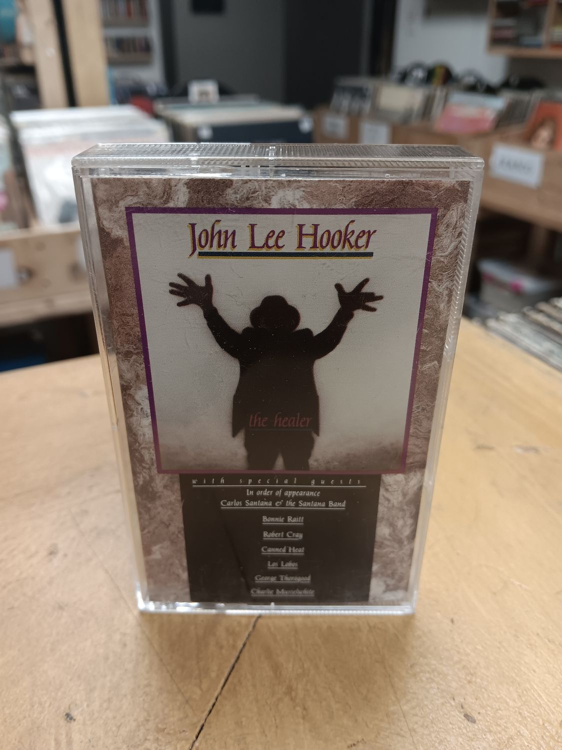 JOHN LEE HOOKER - The healer (CASSETTE)