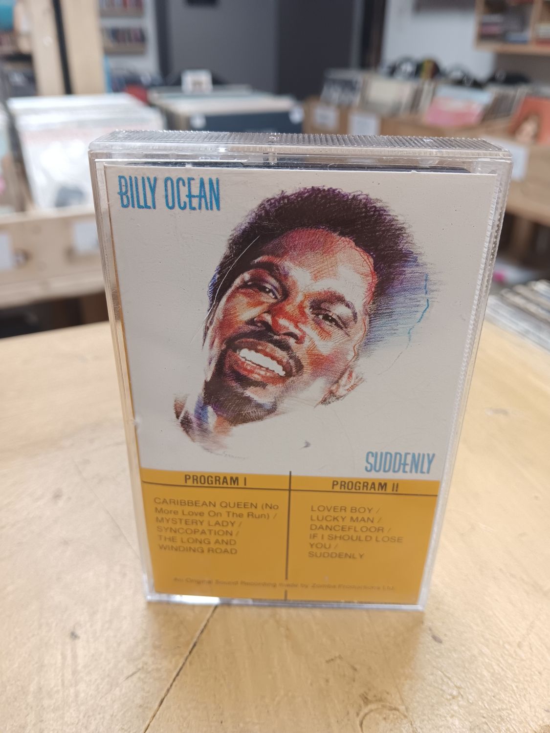 BILLY OCEAN - Suddenly (CASSETTE)