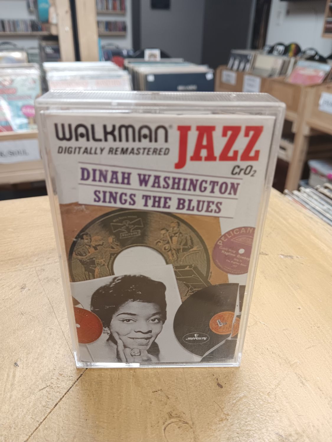 DINAH WASHINGTON - Dinah Washington sings the Blues (CASSETTE)
