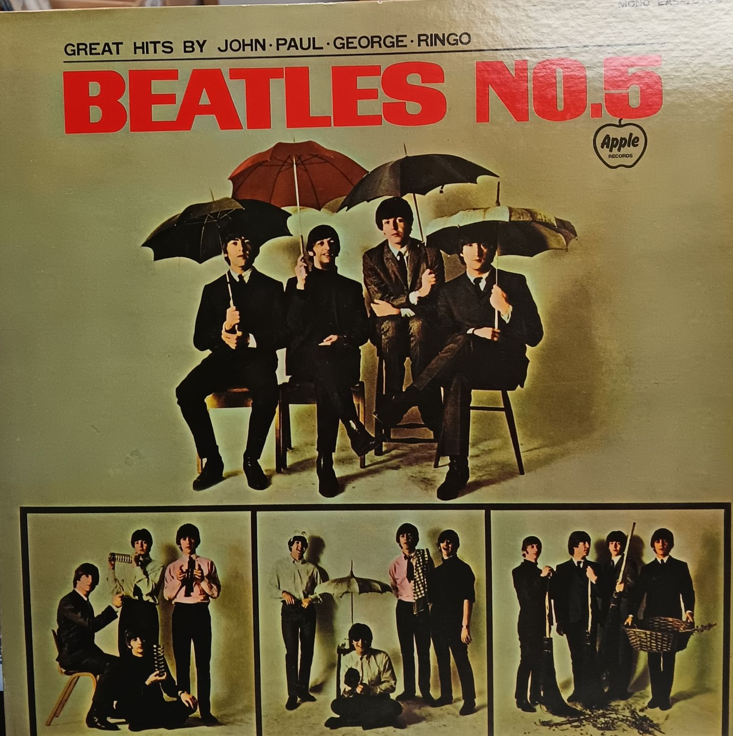 THE BEATLES - The Beatles No. 5 (JAPAN)