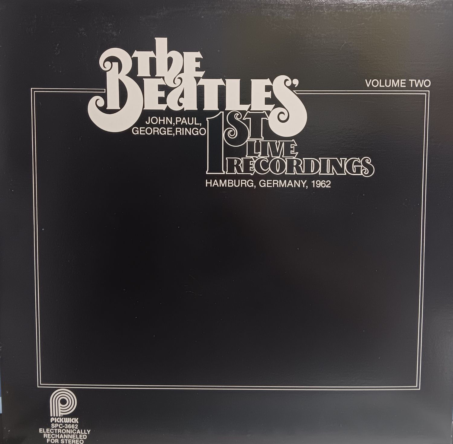 THE BEATLES - 1ST Live Recordings Vol.2