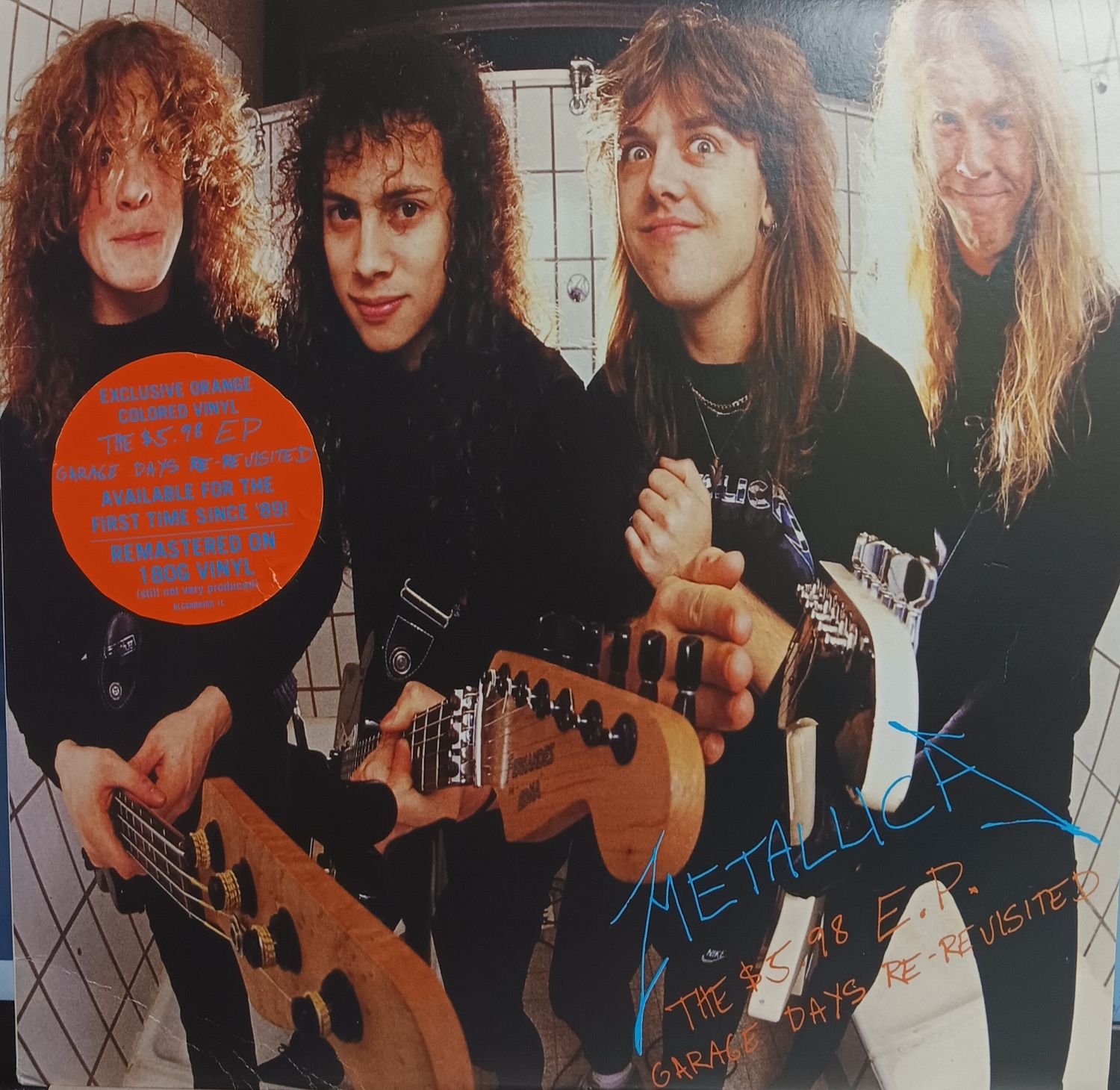 METALLICA - Garage days re-revisited (ORANGE / VG)