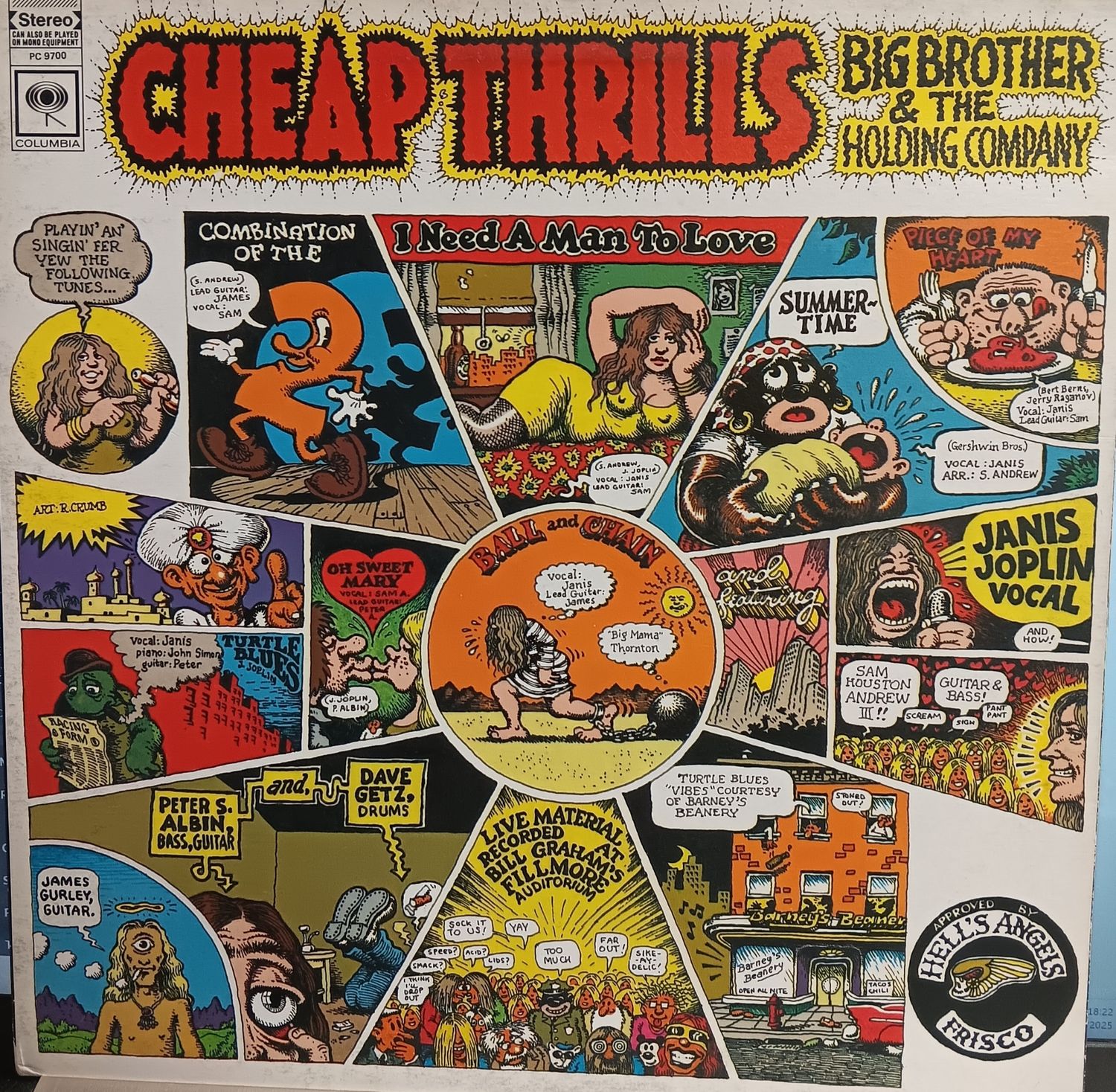 BIG BROTHER AND THE HOLDING COMPANY - Cheap Thrills