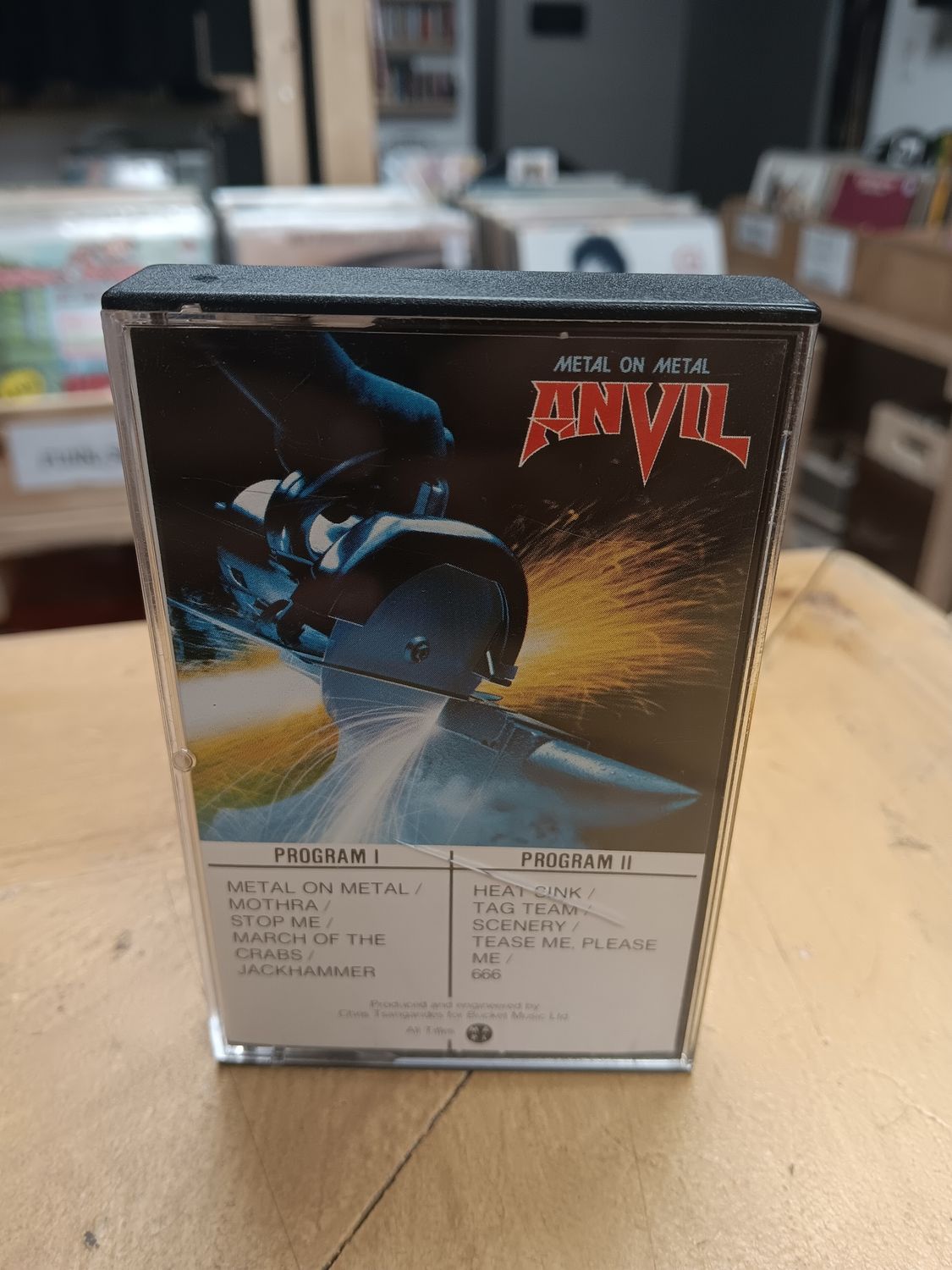ANVIL - Metal on Metal (CASSETTE)