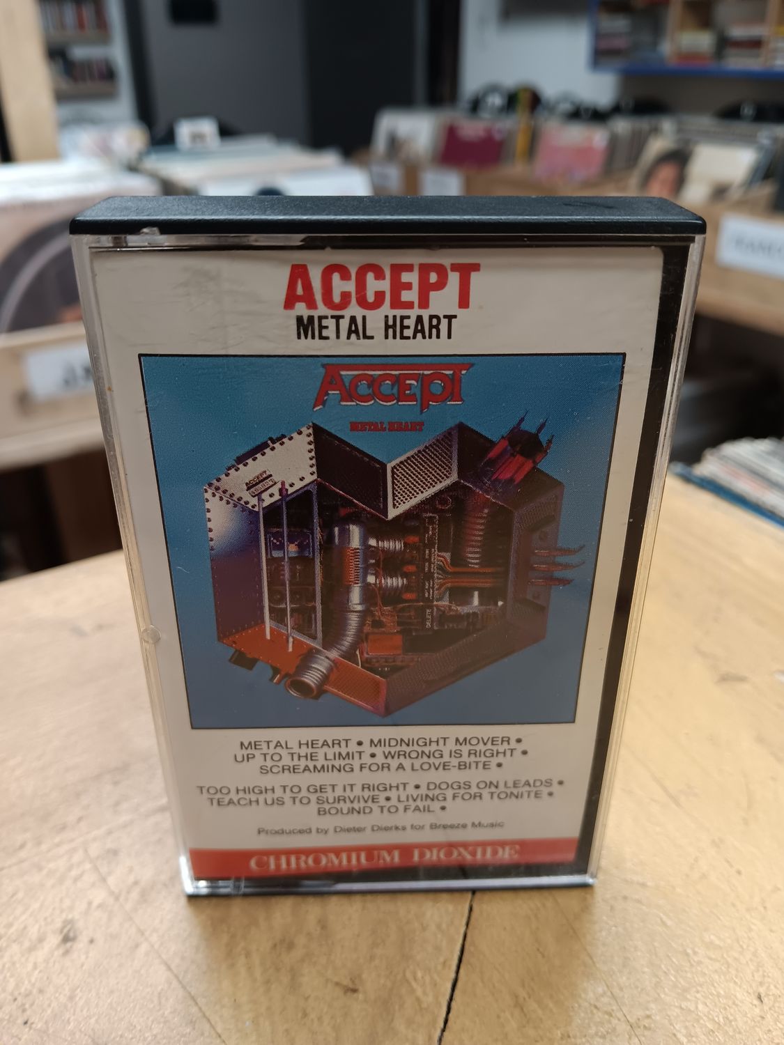 ACCEPT - METAL HEART (CASSETTE)