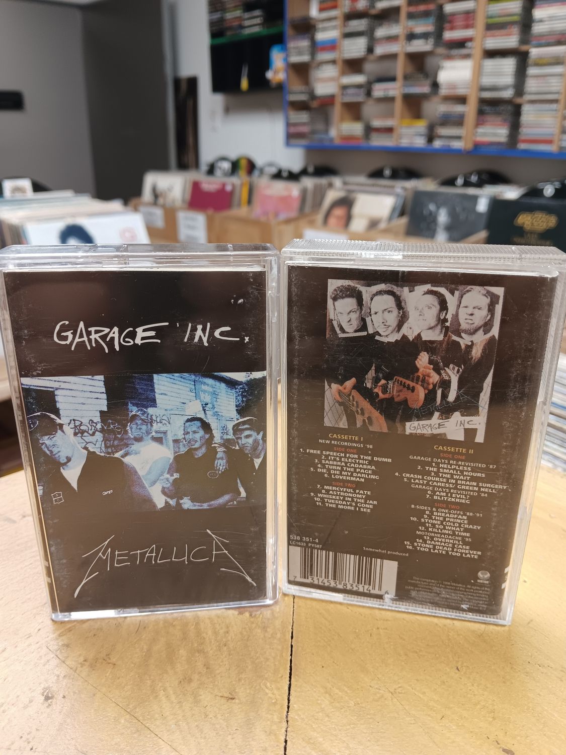 METALLICA - GARAGE INC (CASSETTE)