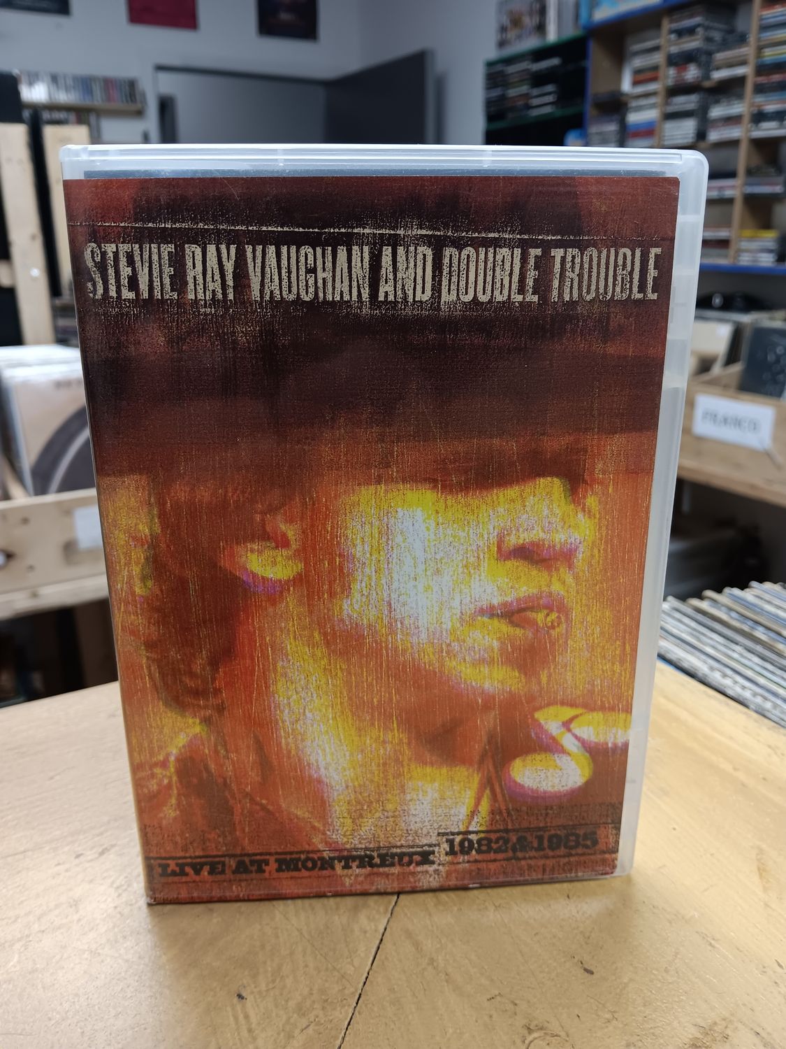 STEVIE RAY VAUGHAN AND DOUBLE TROUBLE - LIVE AT MONTREUX 1982-1985 (DVD)
