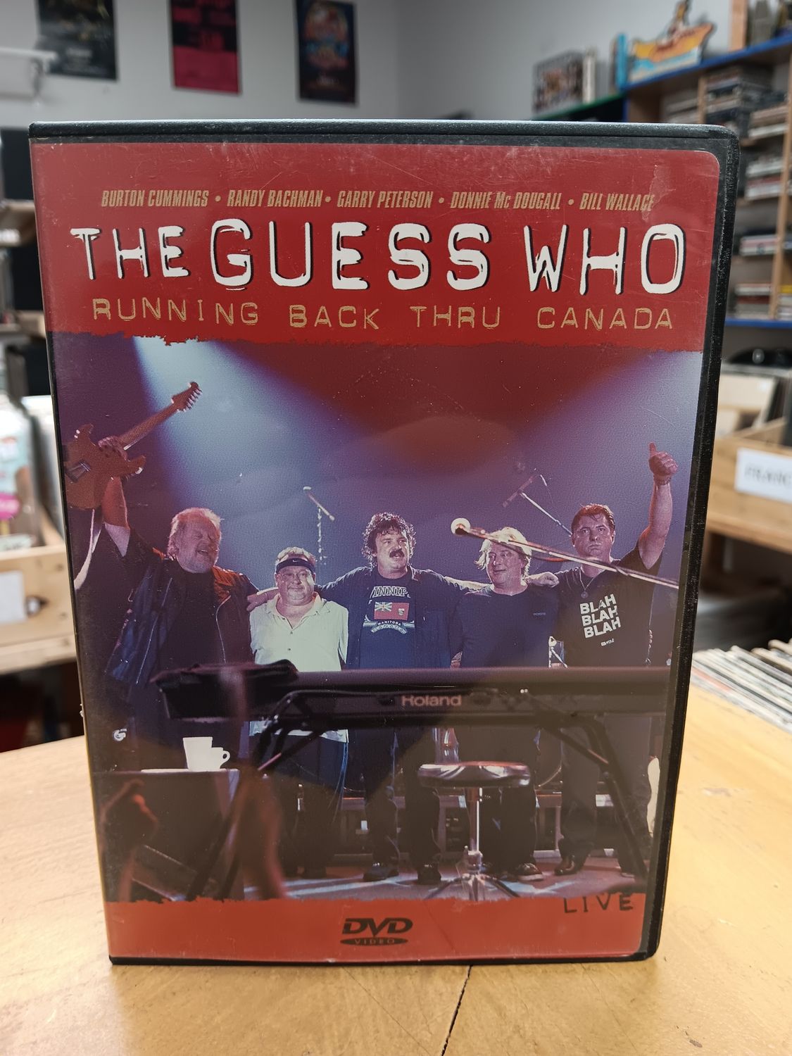 THE GUESS WHO - RUNNING BACK THRU CANADA (DVD)