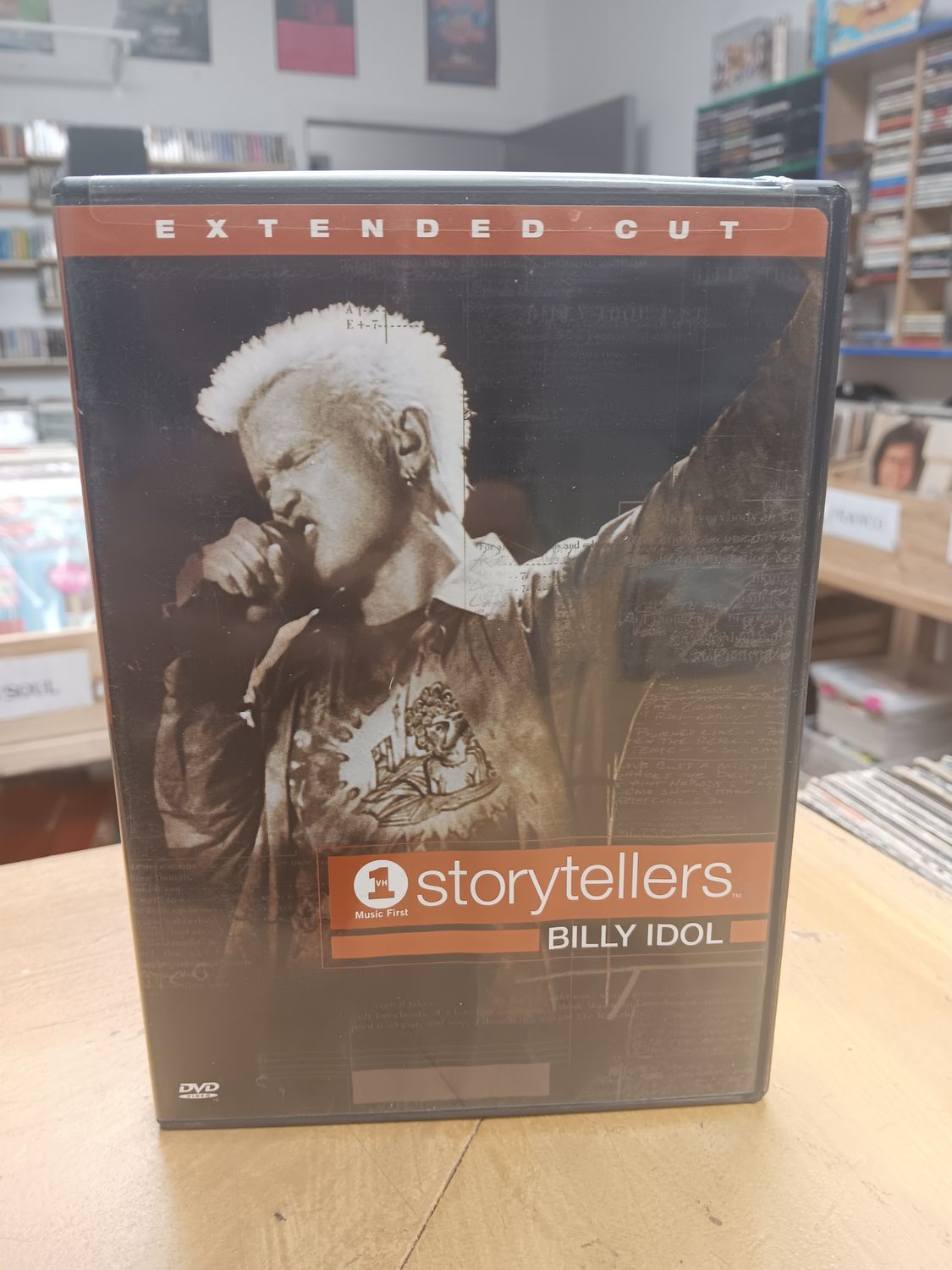 BILLY IDOL - VH1 STORYTELLERS (DVD)