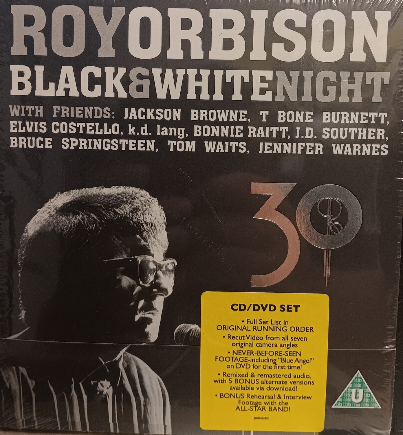 ROY ORBISON - BLACK AND WHITE NIGHT (CD / DVD / NEUF)