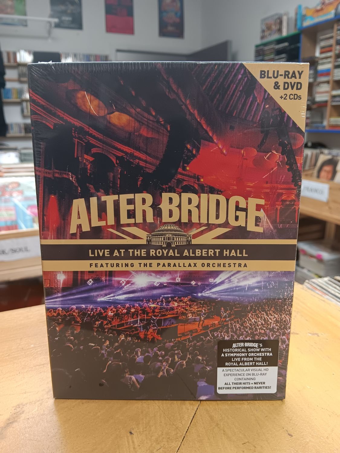 ALTER BRIDGE - LIVE AT THE ROYAL ALBERT HALL (CD / DVD / BLU-RAY / NEUF)