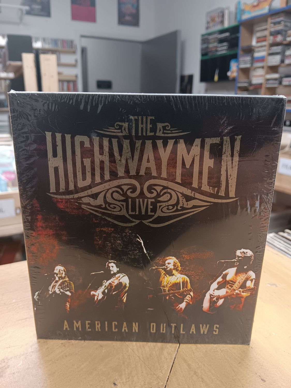 THE HIGHWAYMEN - THE HIGHWAYMEN LIVE AMERICAN OUTLAWS (CD/DVD/NEUF)