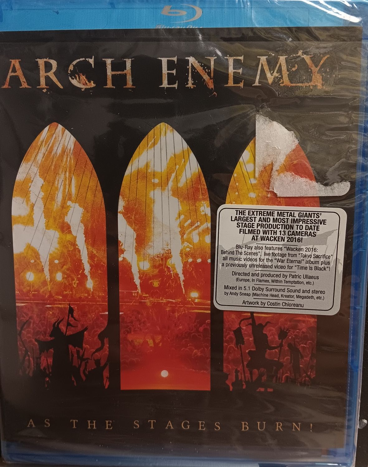 ARCH ENEMY - AS THE STAGES BURN (BLU-RAY)