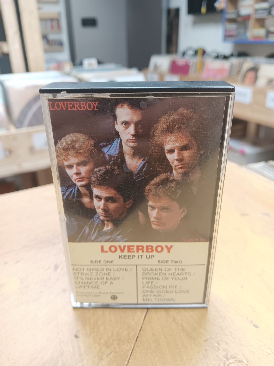 LOVERBOY - KEEP IT UP (CASSETTE)