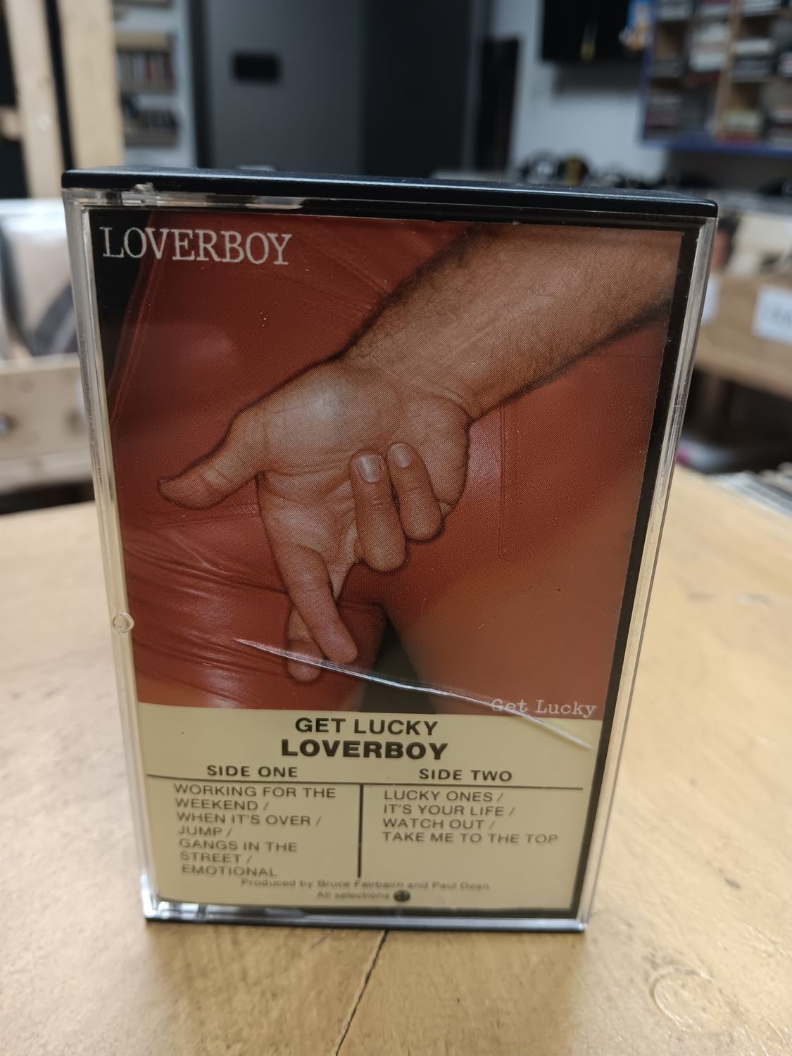 LOVERBOY - GET LUCKY (CASSETTE)
