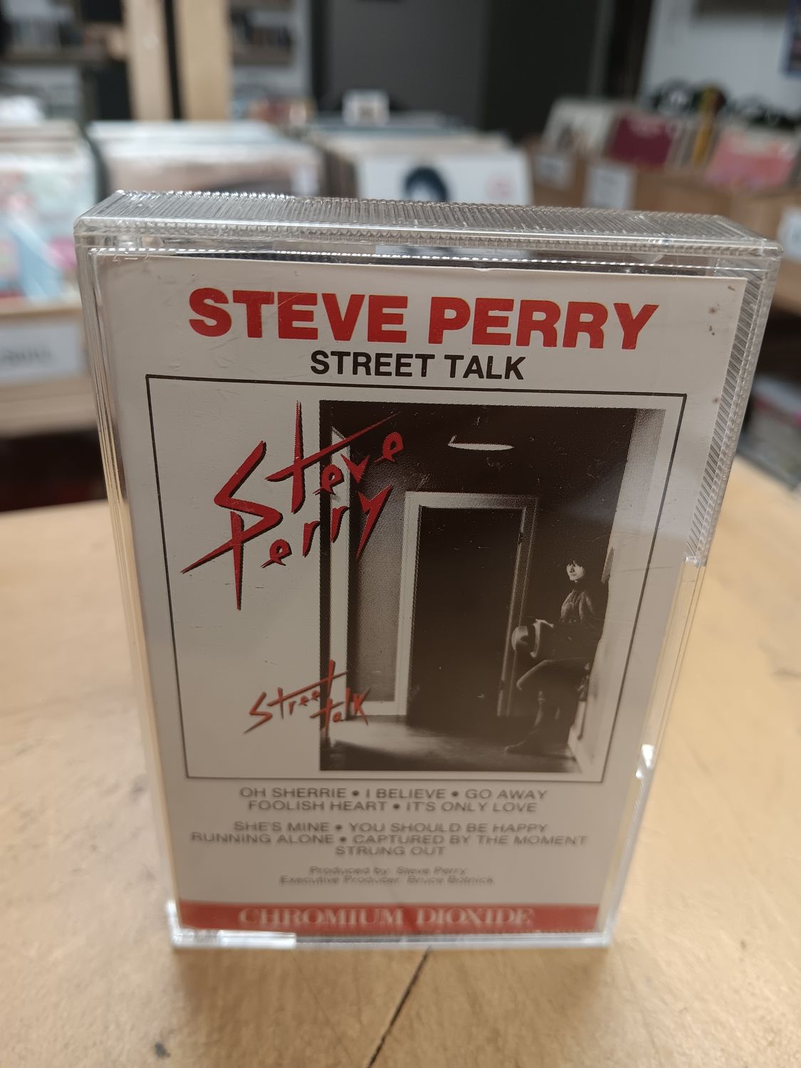 STEVE PERRY - STREET TALK (CASSETTE)