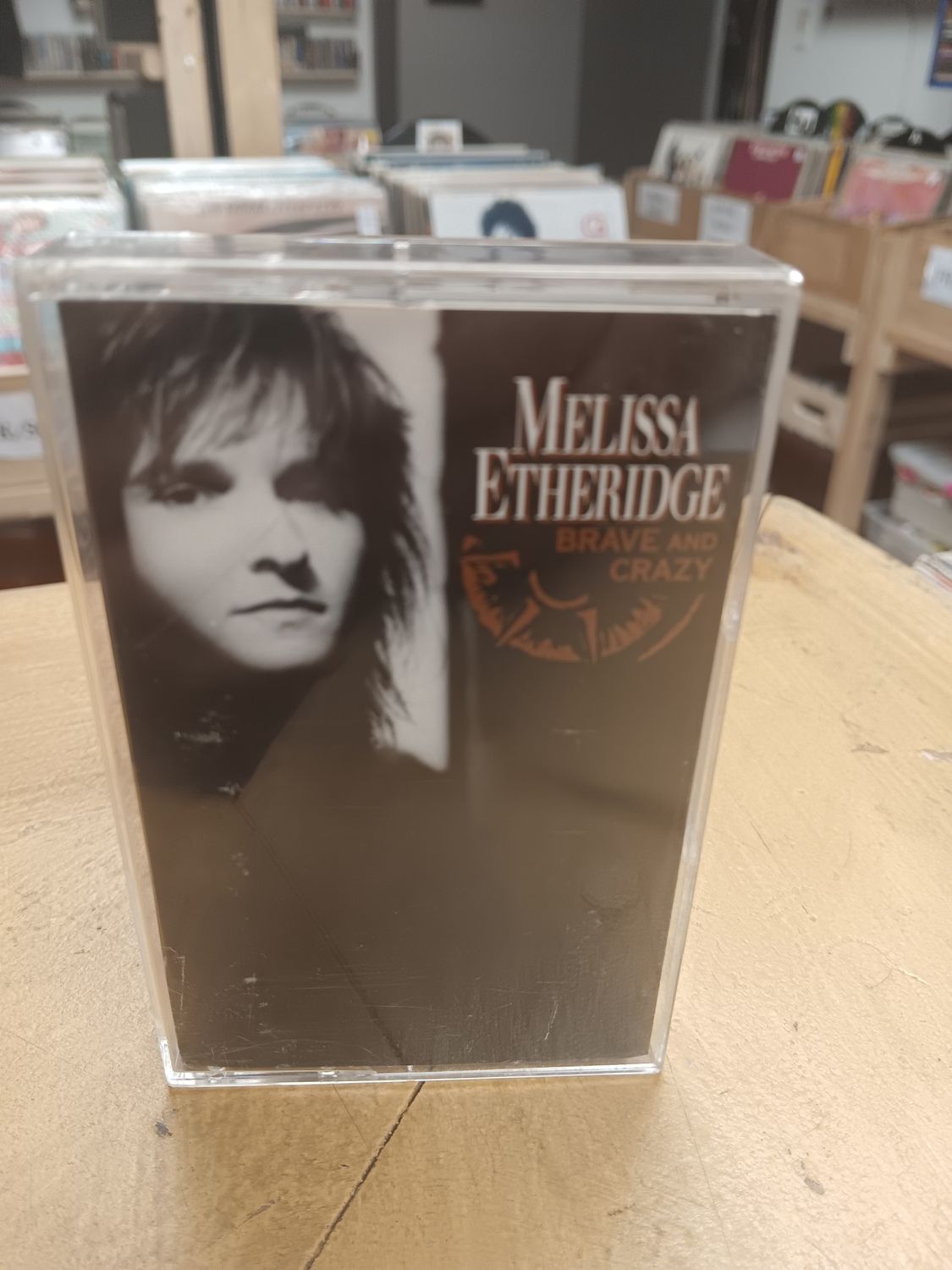MELISSA ETHERIDGE -  BRAVE AND CRAZY (CASSETTE)