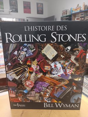 BILL WYMAN - L&#39;HISTOIRE DES ROLLING STONES (LIVRE)
