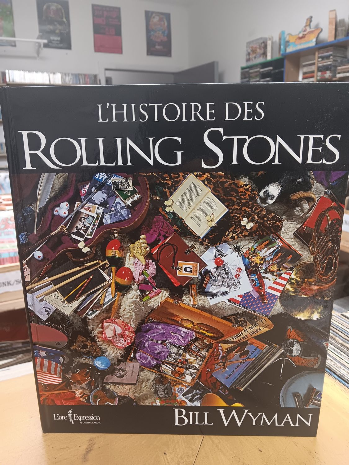 BILL WYMAN - L&#39;HISTOIRE DES ROLLING STONES (LIVRE)