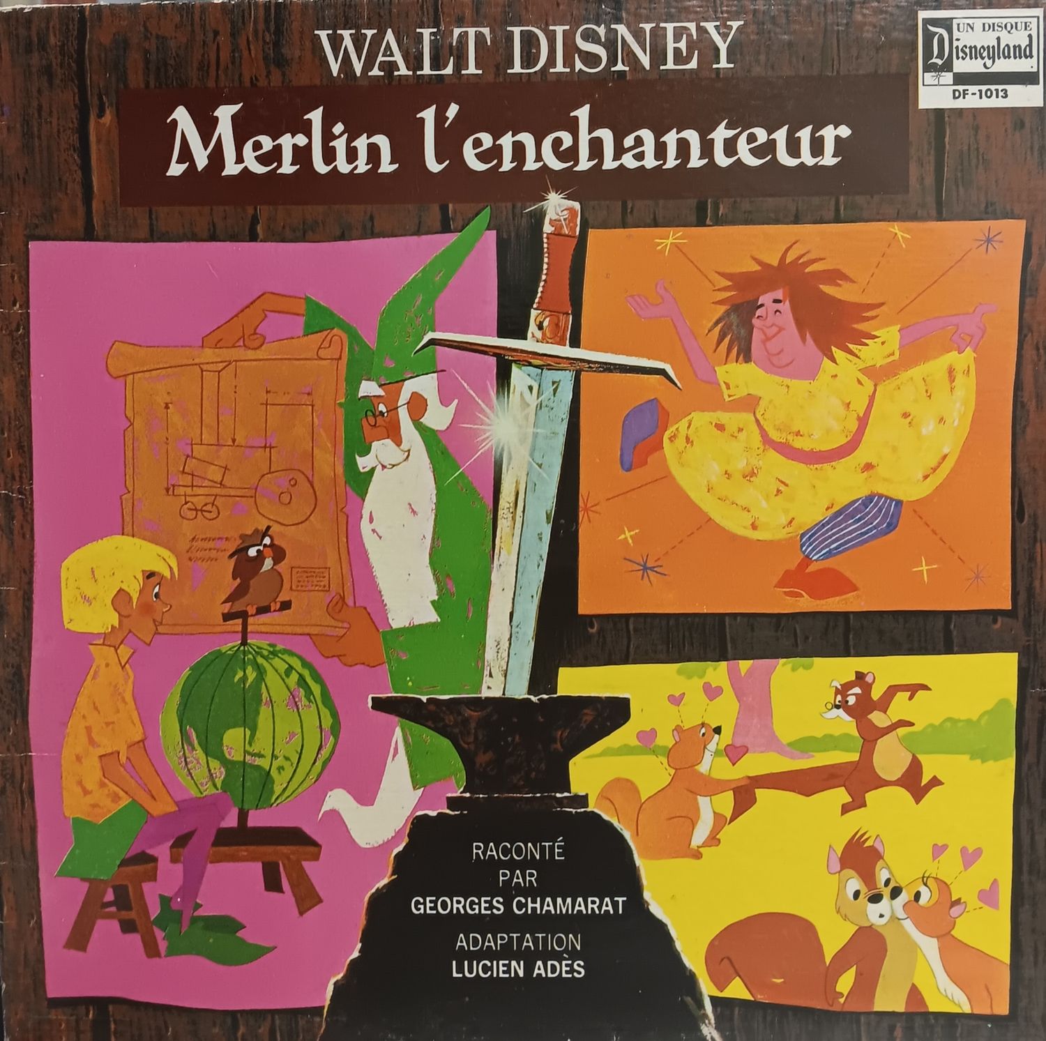 DISNEY - Merlin l&#39;enchanteur