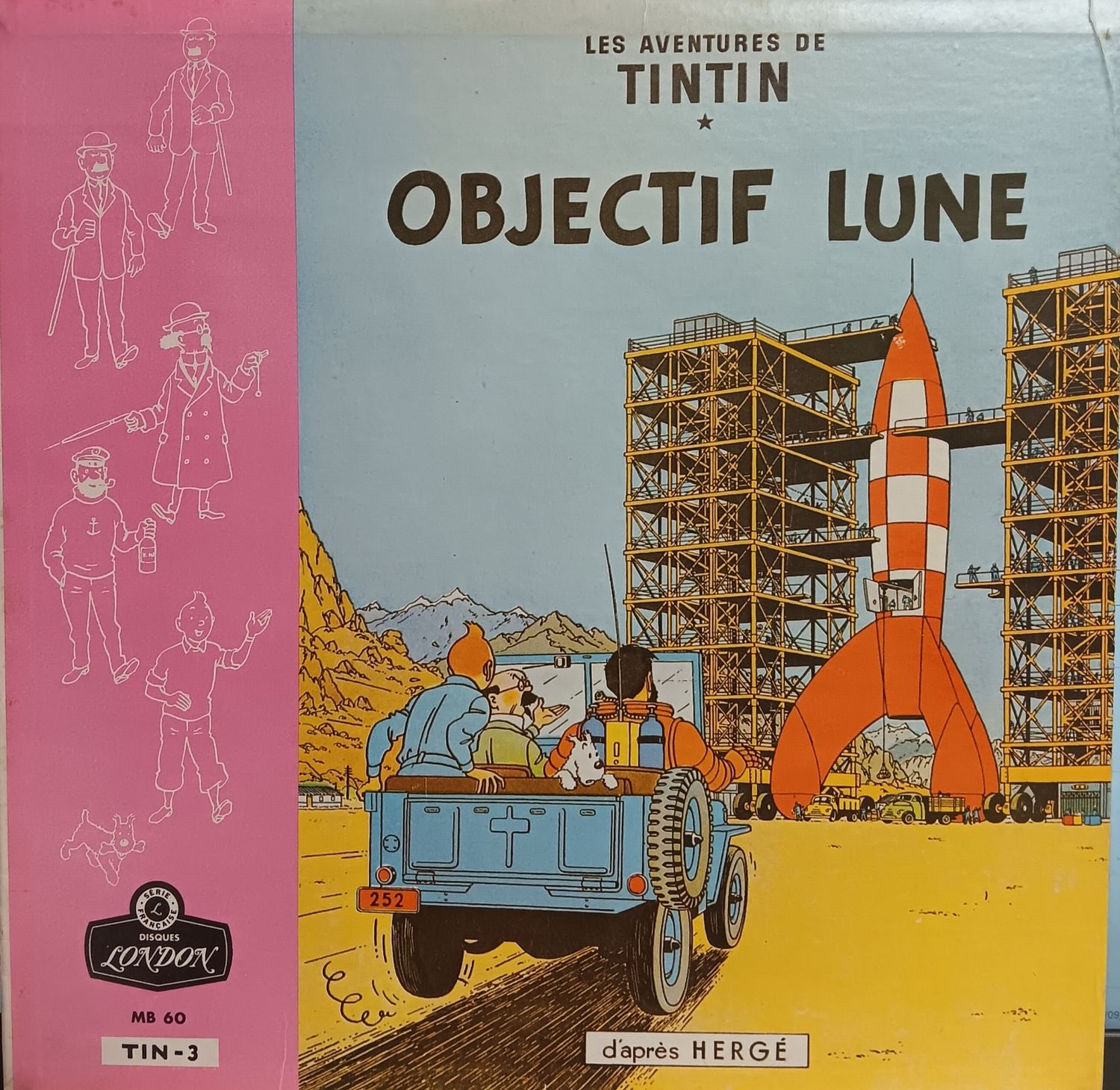 TINTIN - Objectif Lune