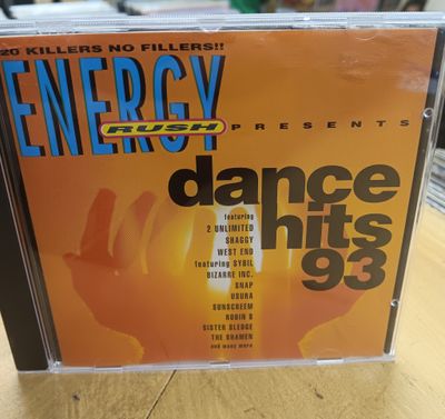 ENERGY RUSH 3 DANCE HITS 93 (CD)