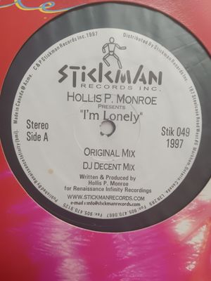 HOLLIS P MONROE - I&#39;M LONELY (MAXI)