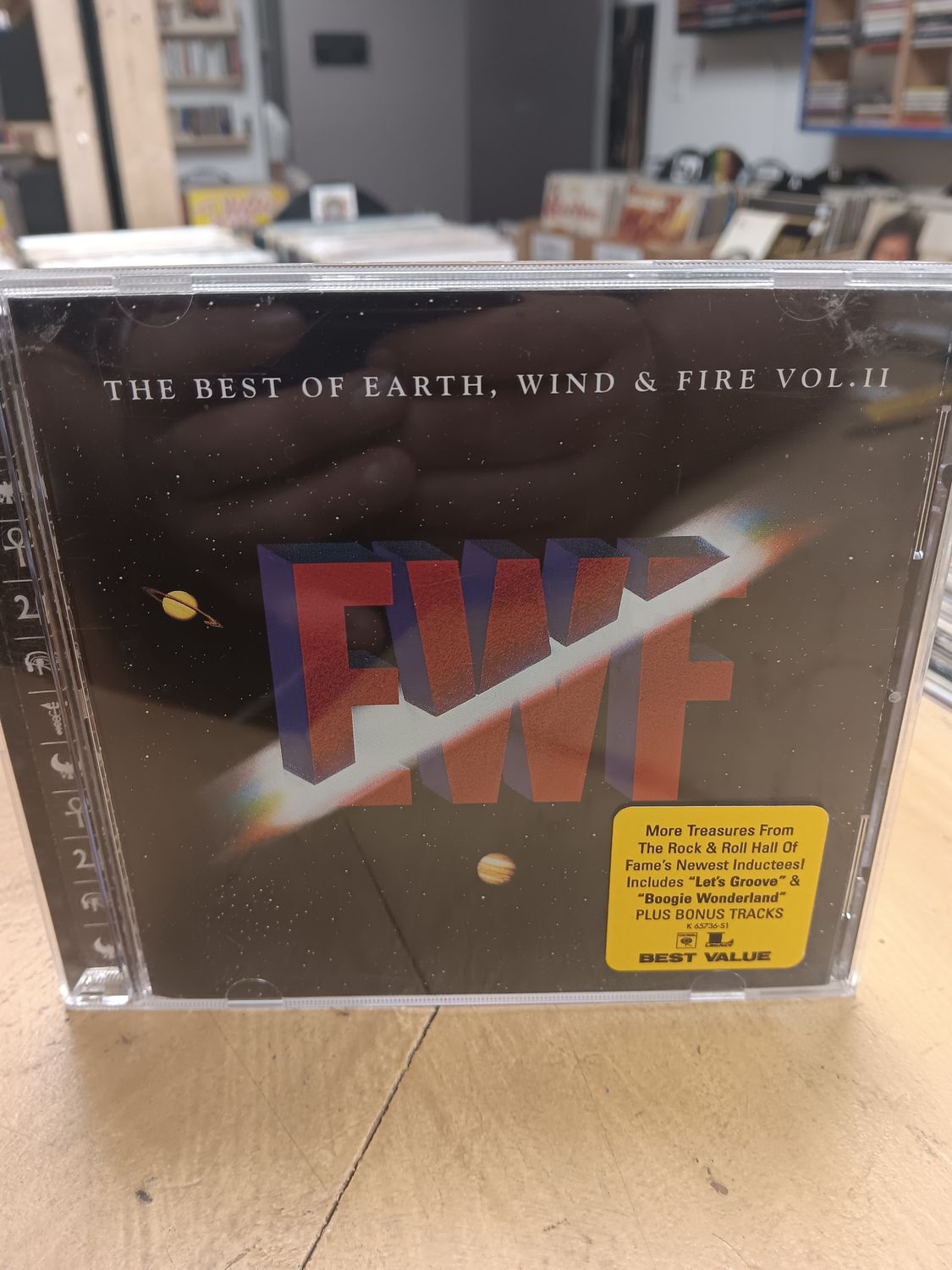 EARTH WIND &amp; FIRE - THE BEST OF EARTH WIND &amp; FIRE VOL II (CD)