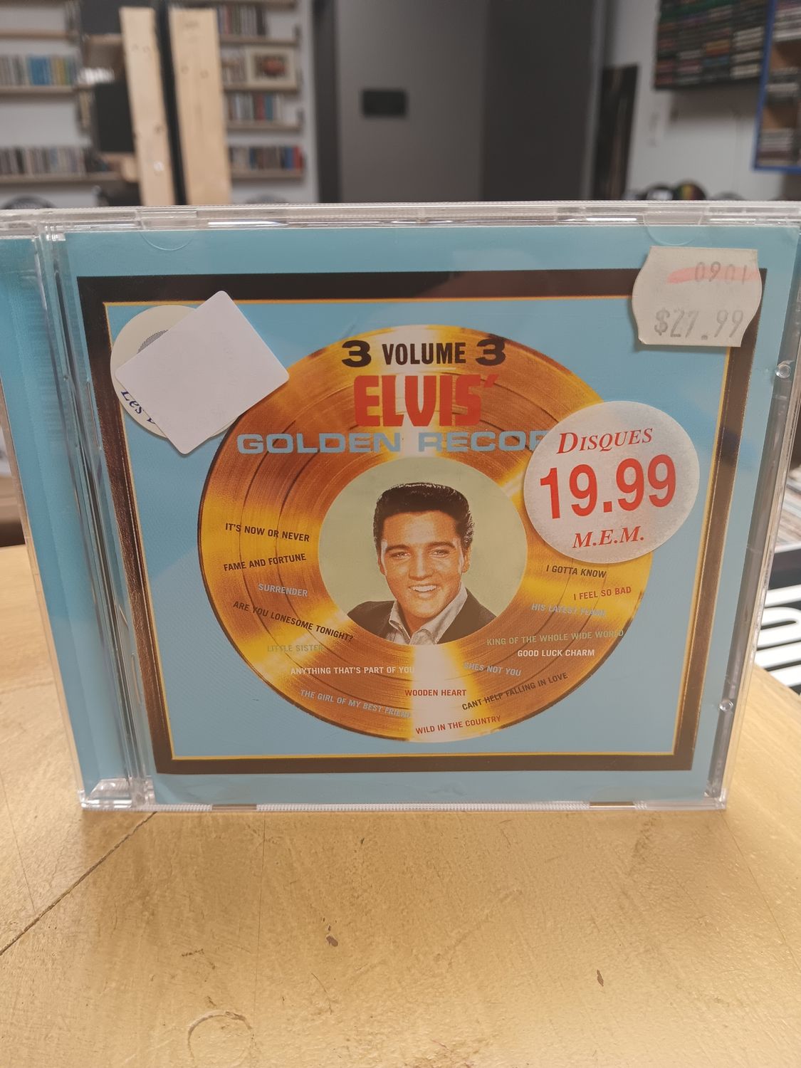 ELVIS PRESLEY - GOLDEN RECORDS VOLUME 3 (CD)