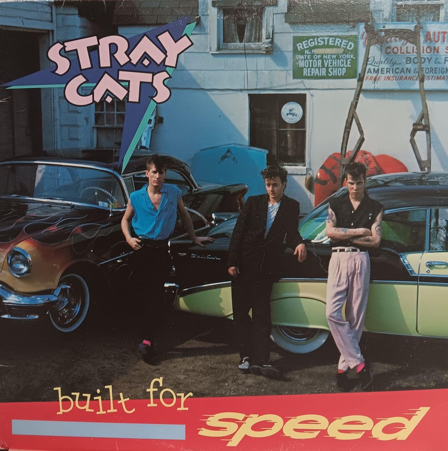 STRAY CATS - BUILT FOR SPEED