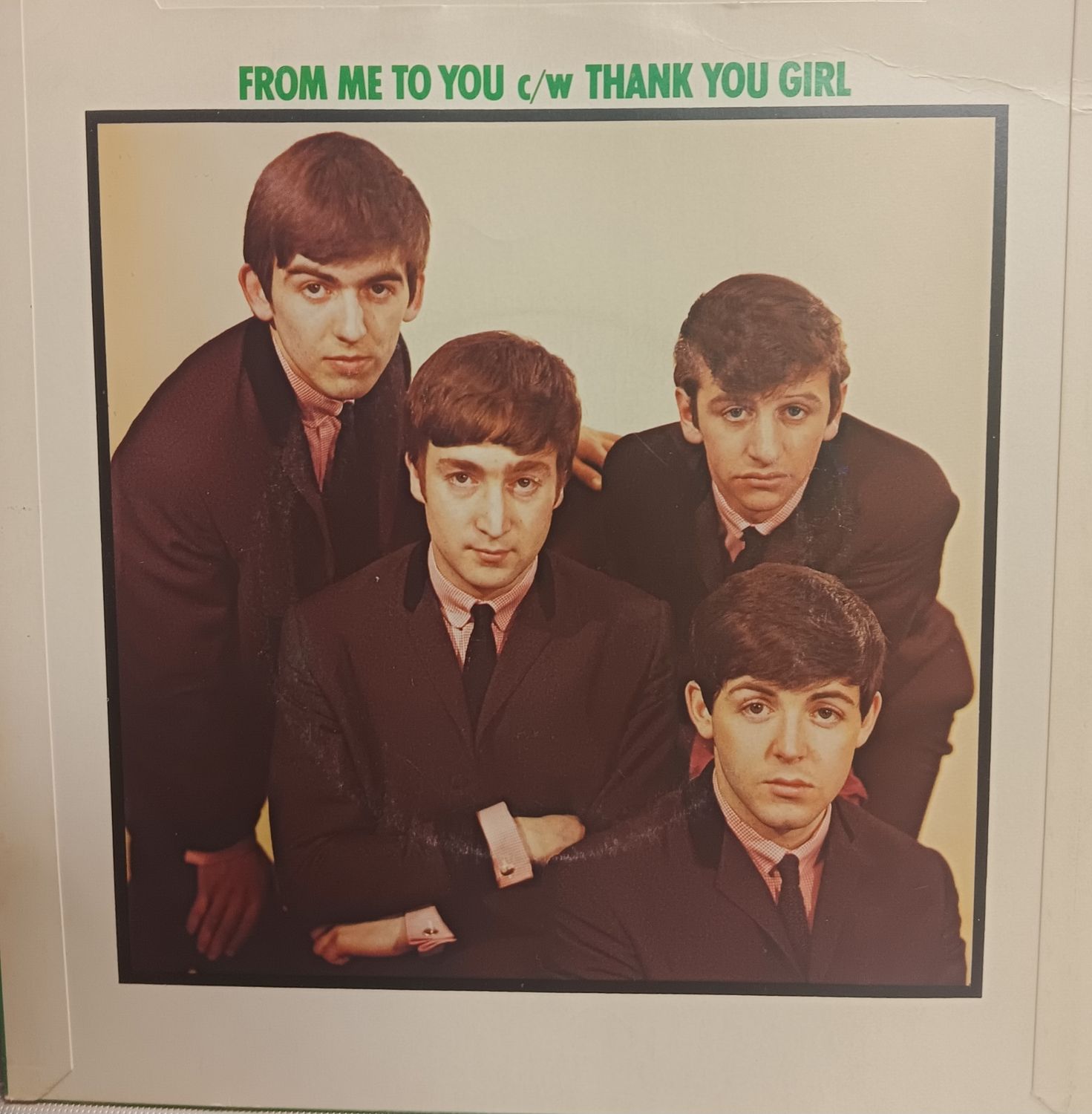 THE BEATLES - FROM ME TO YOU / THANK YOU GIRL (7"-45RPM)