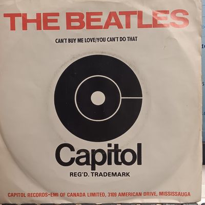 THE BEATLES - CAN'T BUY ME LOVE / YOU CAN'T DO THAT (7"-45RPM)
