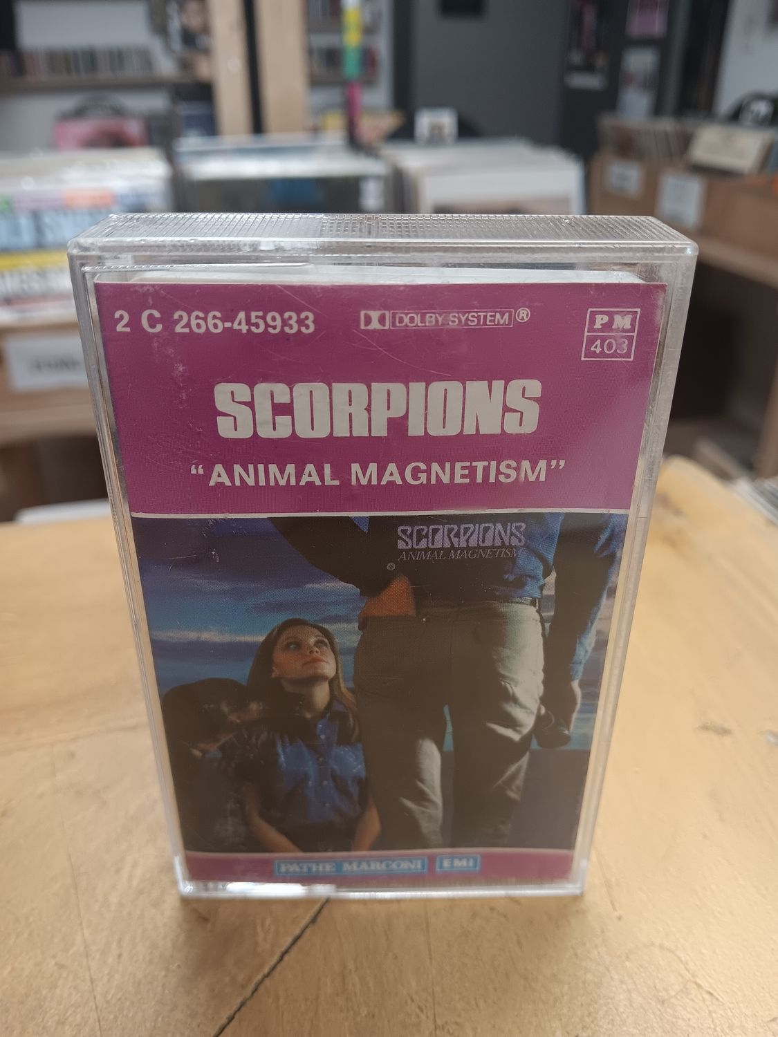SCORPIONS - ANIMAL MAGNETISM (CASSETTE)