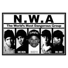 POSTER NWA THE WORLD&#39;S MOST DANGEROUS GROUP