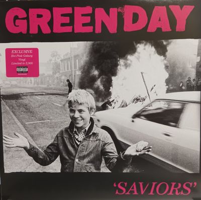GREEN DAY - SAVIORS (HOT PINK GALAXY / 2000 COPIES)
