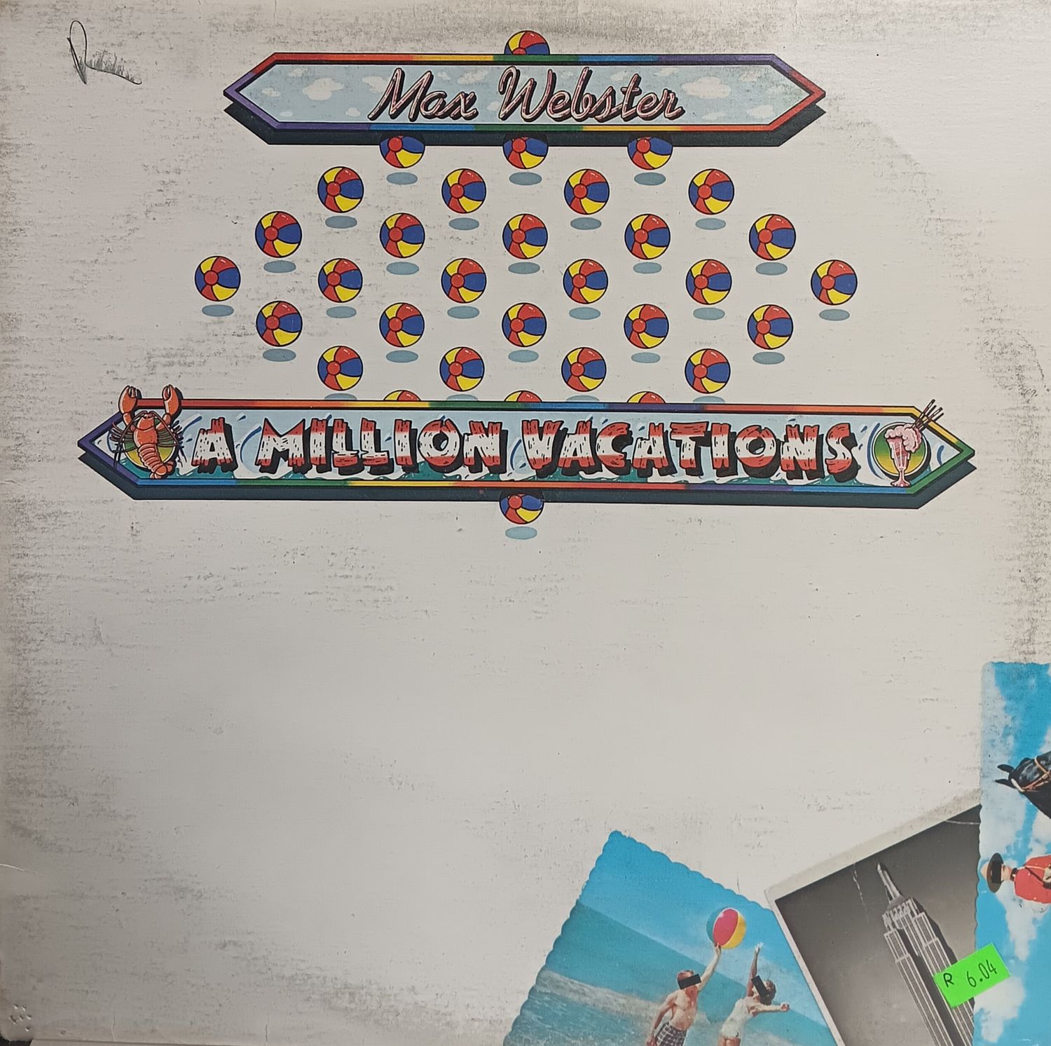 MAX WEBSTER - A MILLION VACATIONS