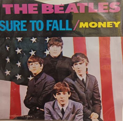 THE BEATLES - MONEY / SURE TO FALL (7"-45RPM / BLANC / PROMO)