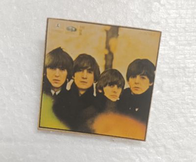MACARON VINTAGE BOIS THE BEATLES ALBUM BEATLES FOR SALE