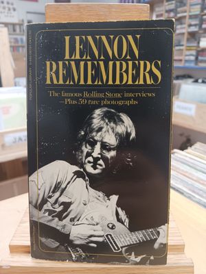 JAN WENNER - LENNON REMEMBERS (LIVRE)