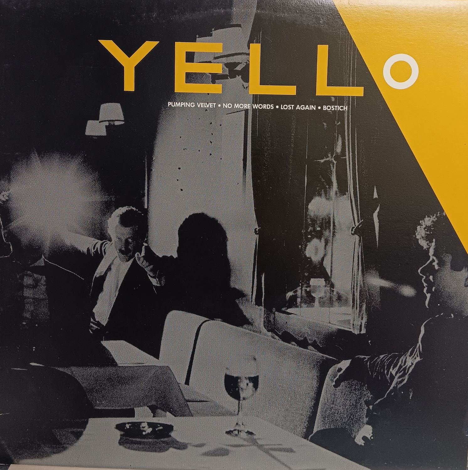 YELLO - PUMPING VELVELT / NO MORE WORDS / LOST AGAIN / BOSTICH (MAXI 12&quot;)