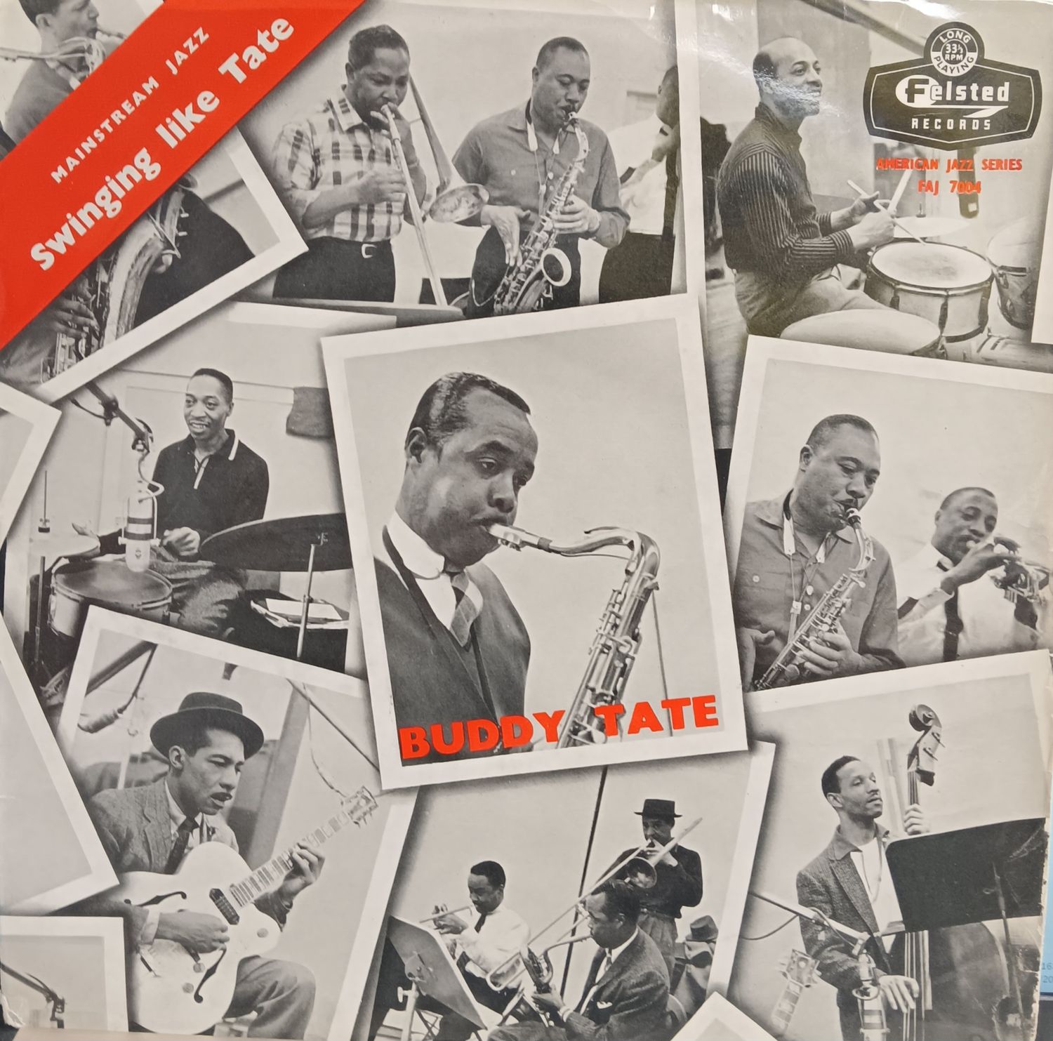 BUDDY TATE - SWINGING LIKE TATE