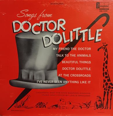 WALT DISNEY&#39;S SONGS FROM DR DOLITTLE