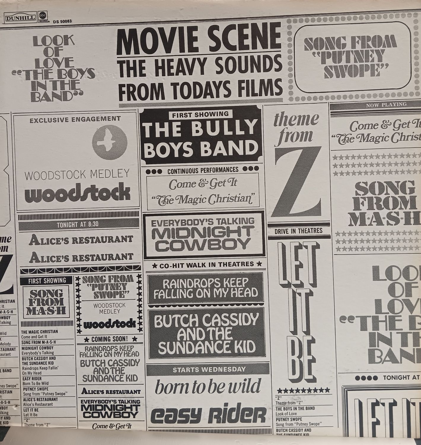 THE BULLY BOYS BAND - MOVIE SCENE THE HEAVY SOUNDS FROM TODAYS FILMS