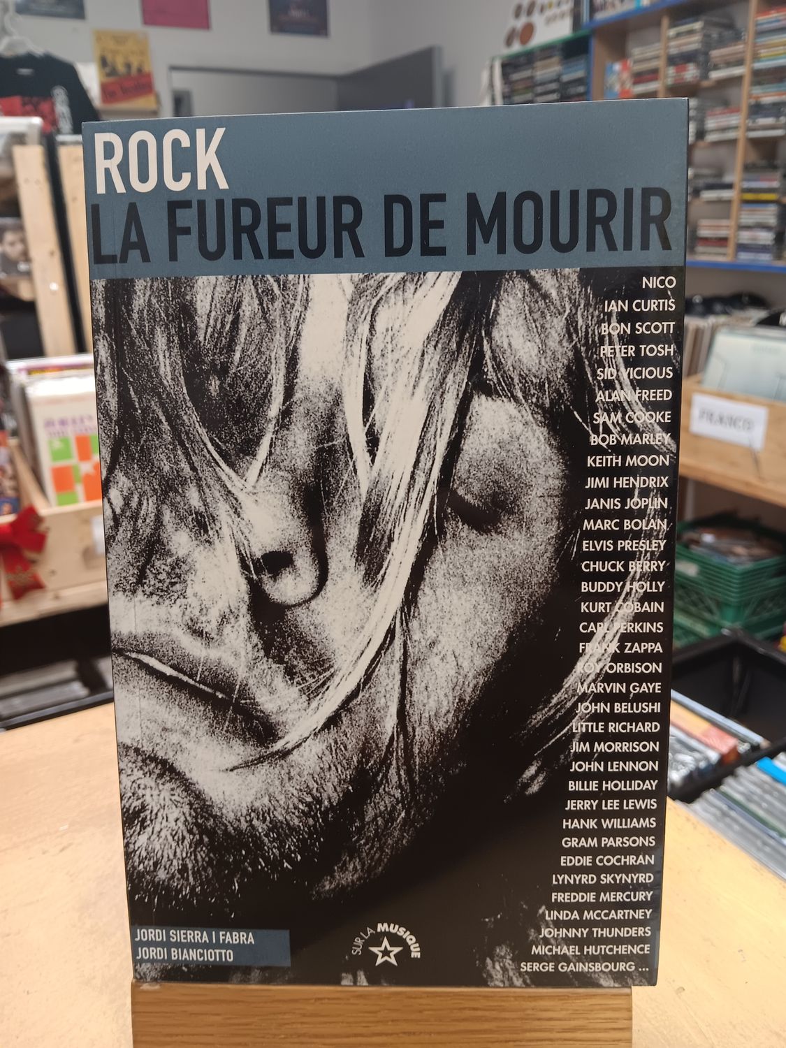 JORDI SIERRA I FABRA &amp; JORDI BIANCIOTTO - ROCK LA FUREUR DE MOURIR (LIVRE)
